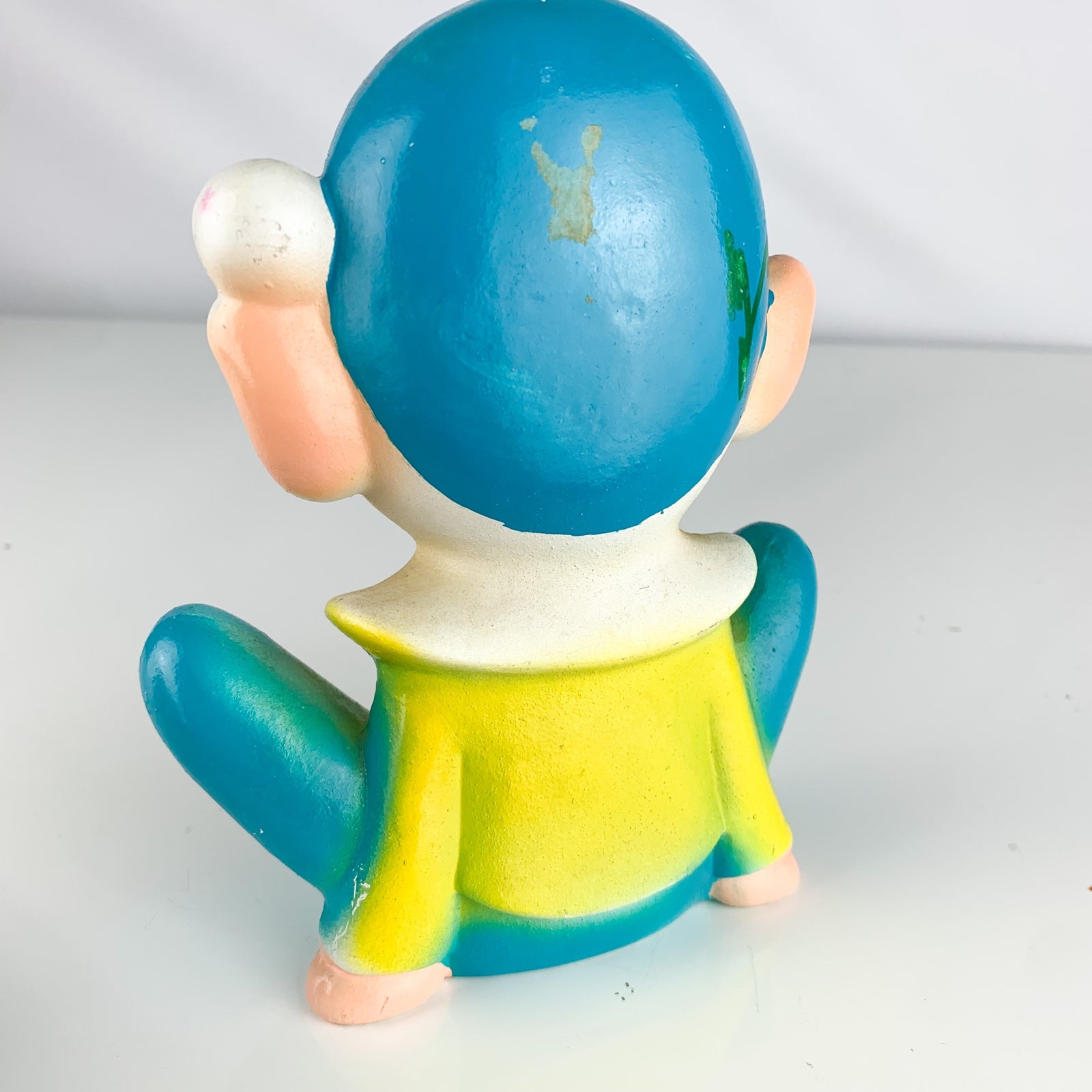 RARE Vintage Brinns Japan Ceramic Pixie Elf online Gnome Christmas Statue Kitschy Cute