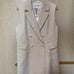 Arpege story Alpage Pearl Button Long Gilet Tailored Gilet