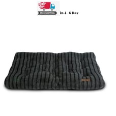 Vibrant Life Tufted Pillow Pet Bed, Extral Large, Black, 38 x 48 FullBox 100%
