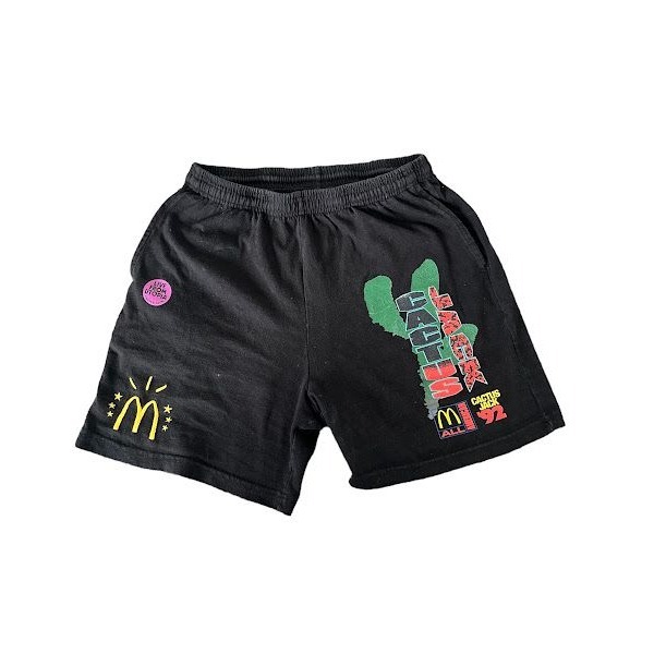 Travis Scott Cactus Jack x McDonald's All American 92 Shorts Size S