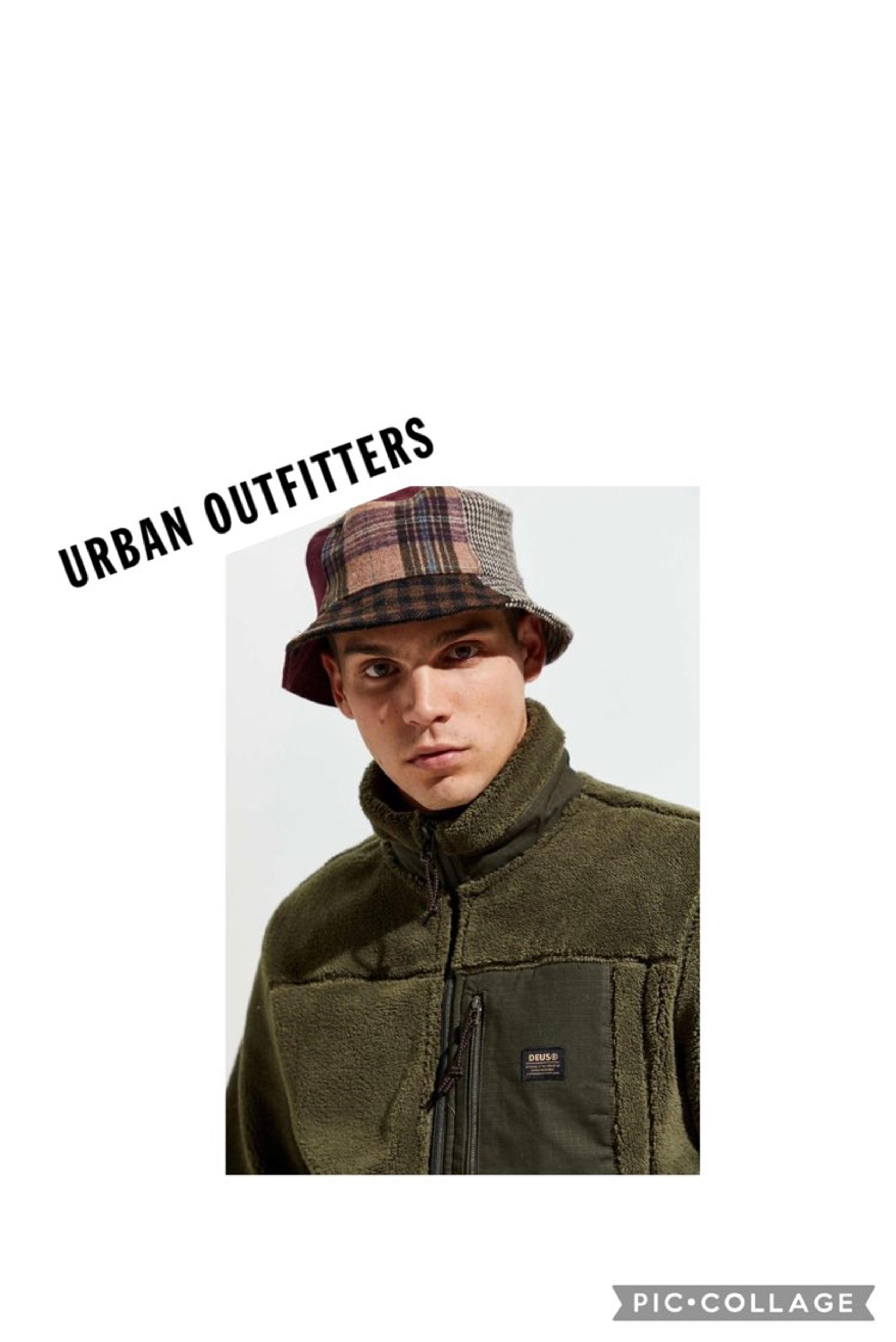 New Urban Outfitters Mens Patchwork bucket hat