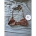NWT Princess Polly NEVAEH SHINE Set(Bikini & Top) BROWN size 2
