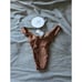 NWT Princess Polly NEVAEH SHINE Set(Bikini & Top) BROWN size 2