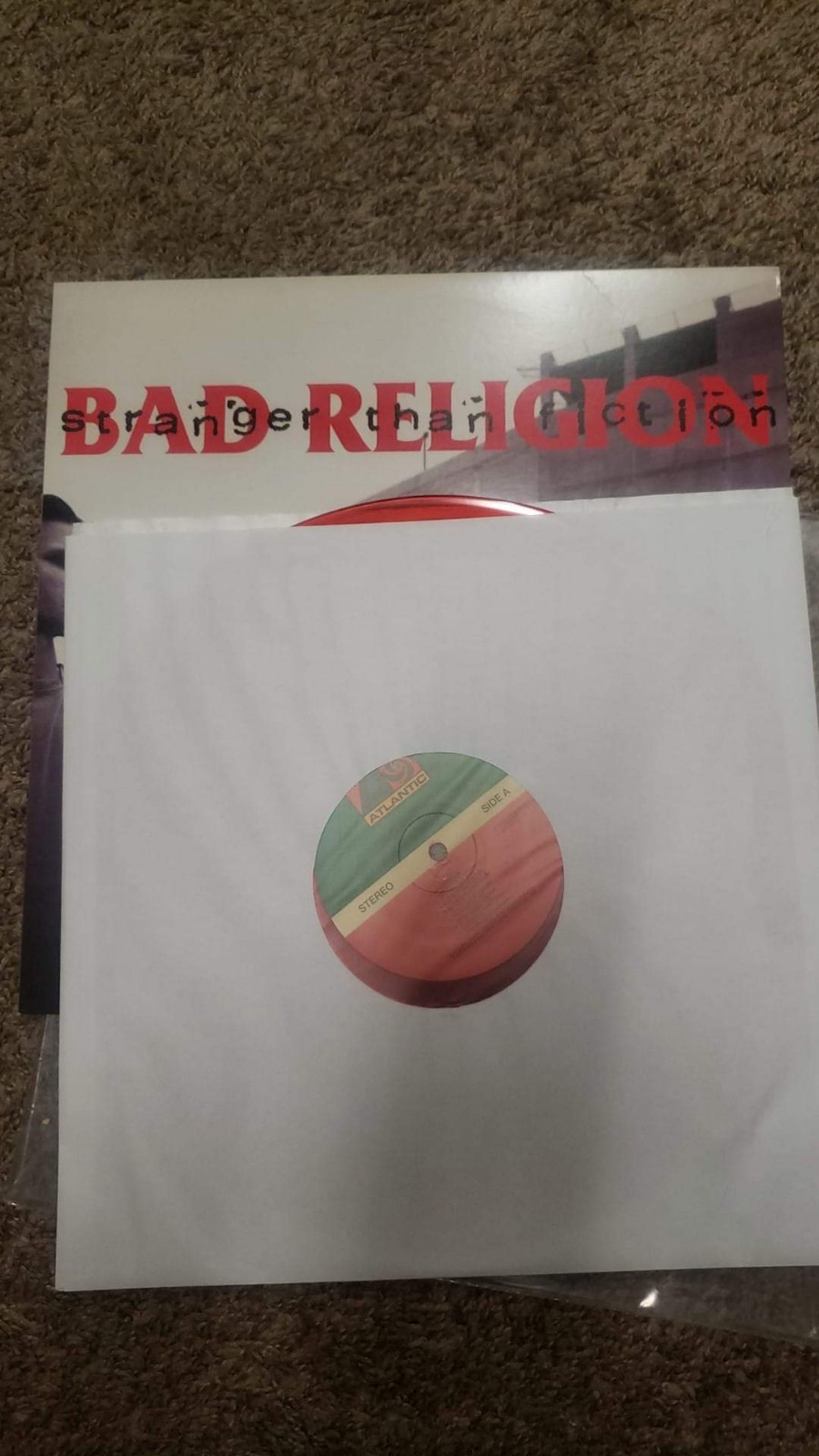 Bad religion stranger than fiction rare red vinyl