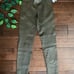 Vince brown lamb leather leggings size XS