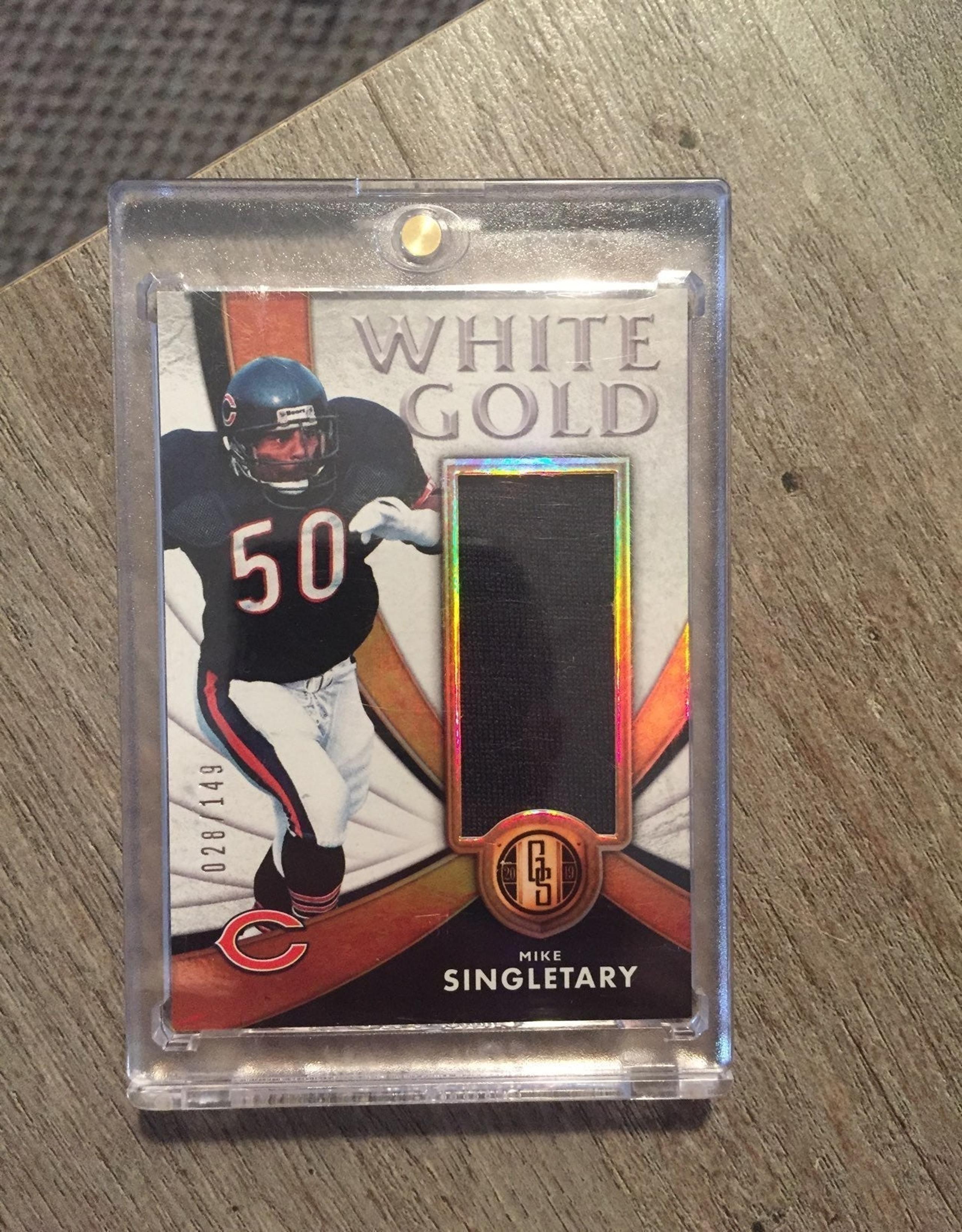 Mike Singletary Jersey Worn/Used Card