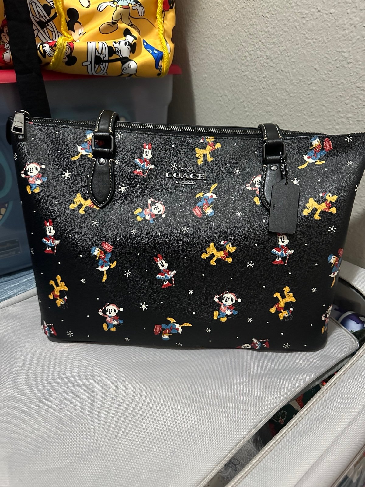 Disney Coach bag and clutch