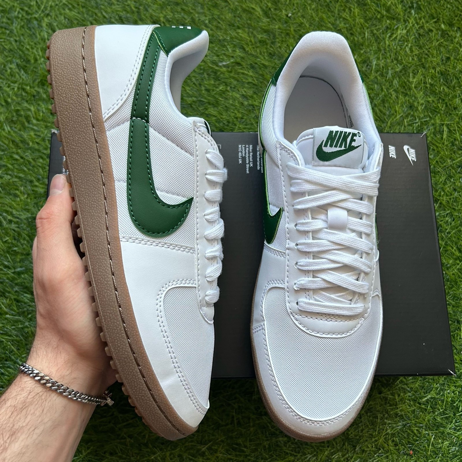 NEW Nike Field General White Gorge Green Women’s Size 9.5