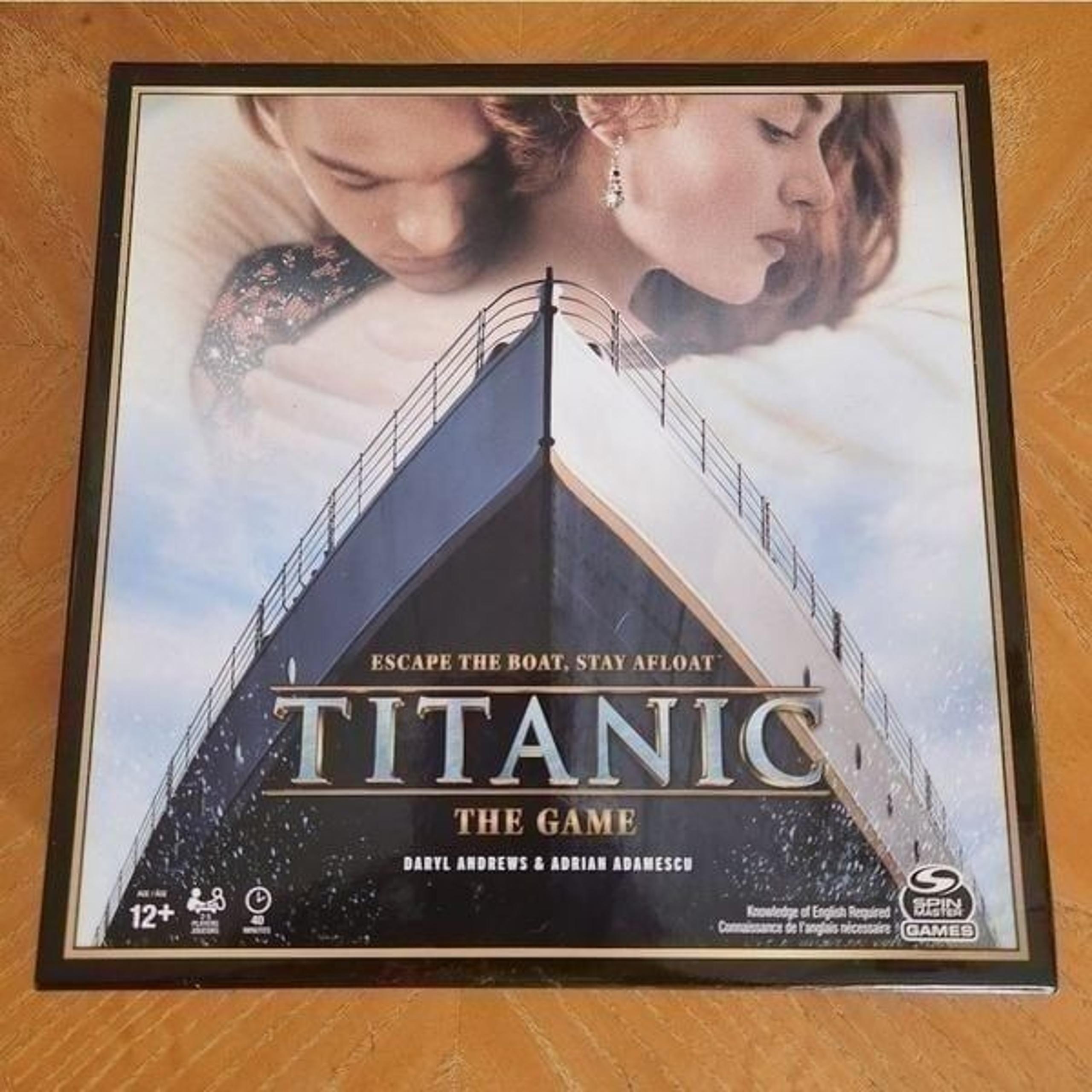 Titanic The game boardgame