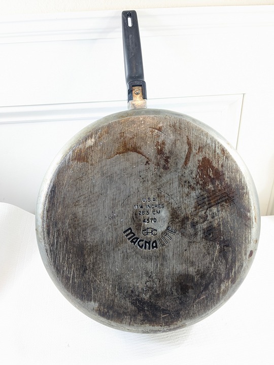 Vintage Magnalite GHC #4570 11.25 CHICKEN FRYER Frying Pan Skillet 11 1/4