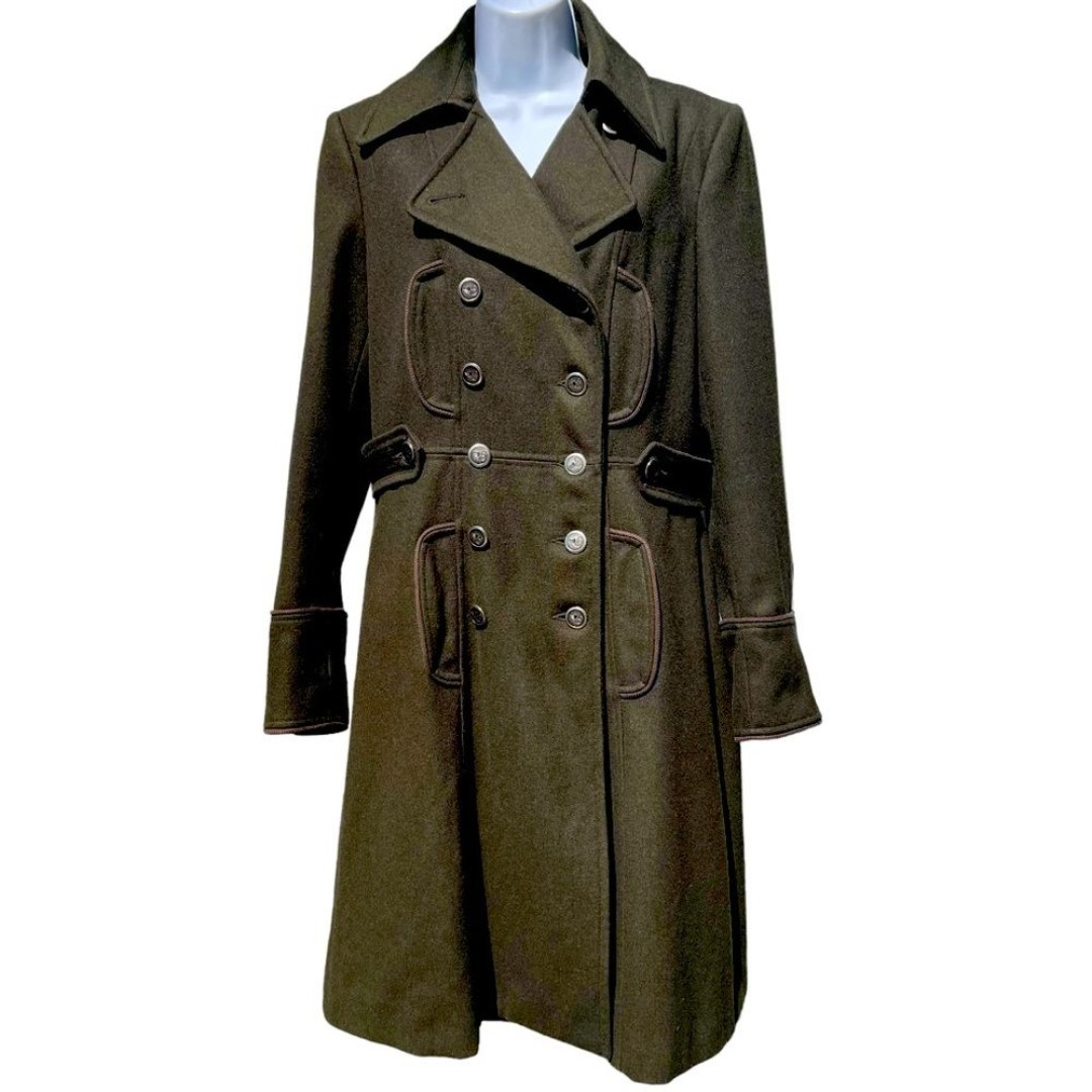 military style trench coat womens