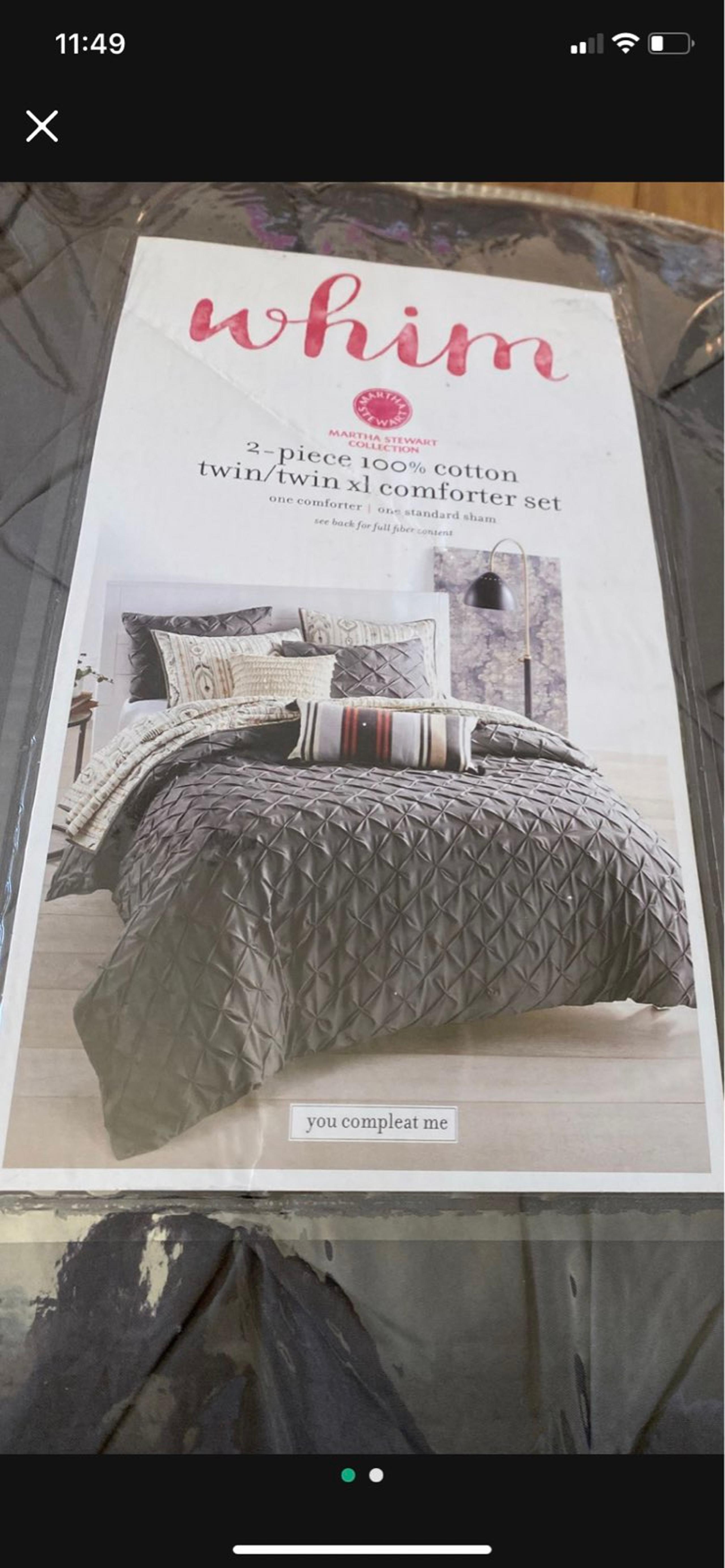 twin comforter