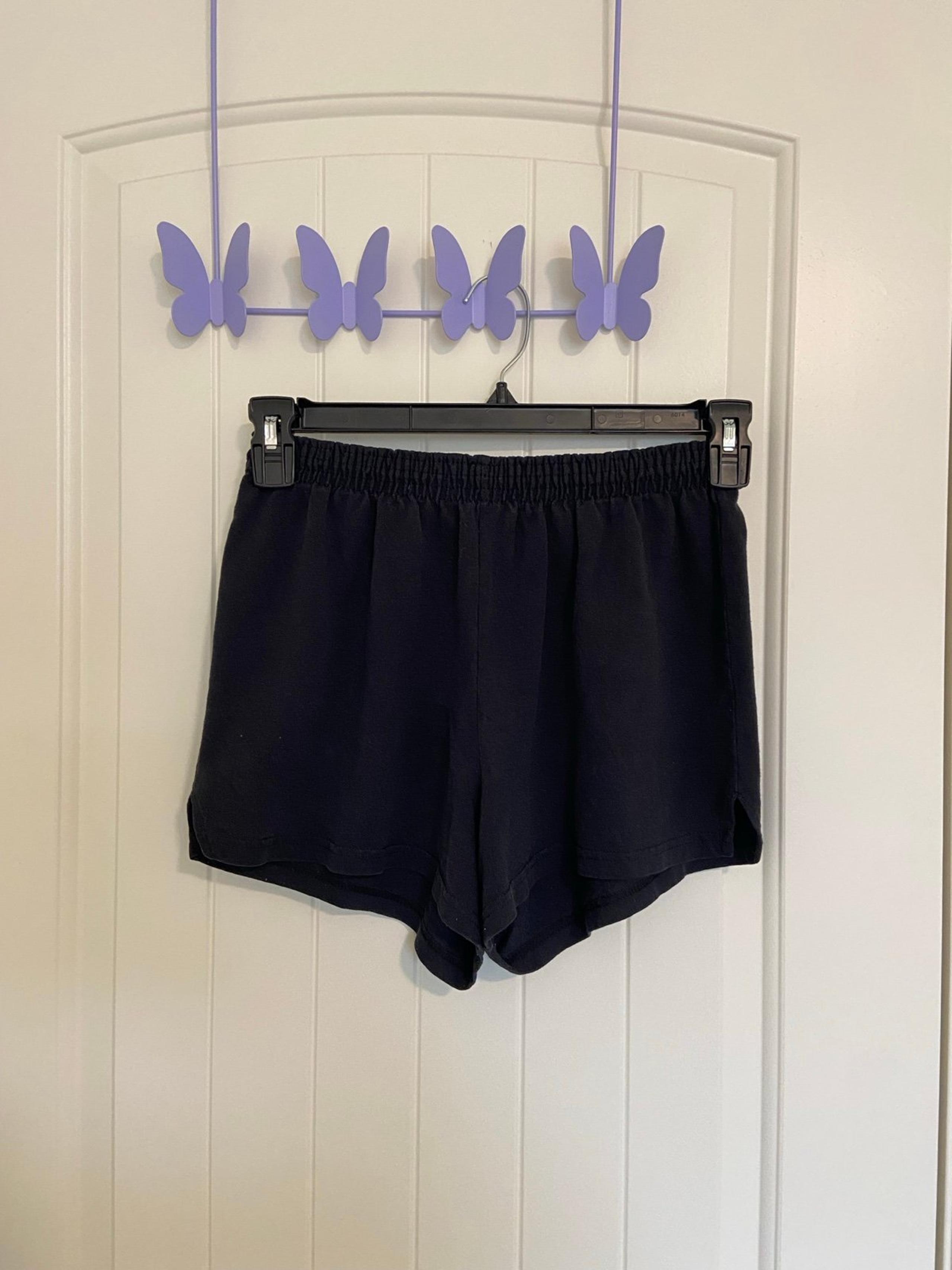 SOFFE women’s navy blue elastic waistband pull on athletic lounge shorts medium