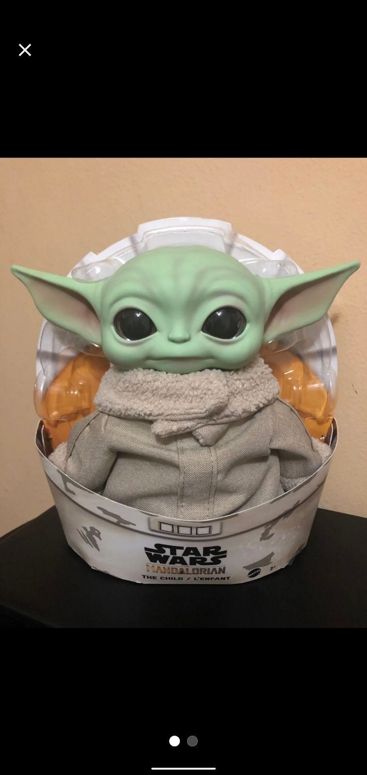 baby yoda plush