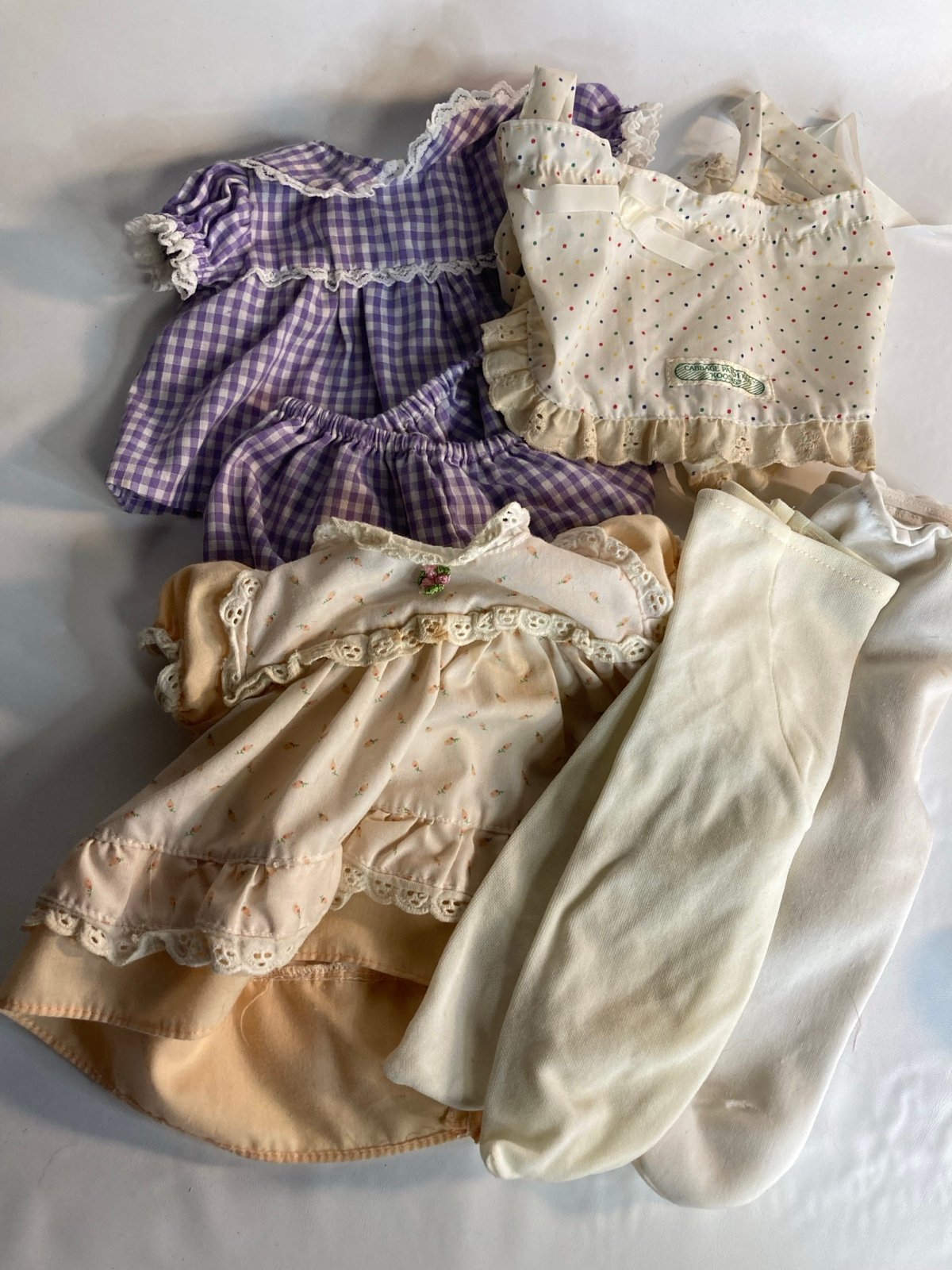 Cabbage Patch Kids Floral Dress Clothes Lot