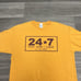 Vintage Kobe Bryant MVP All Star Shirt Mens XL Yellow Lamar Los Angeles Lakers