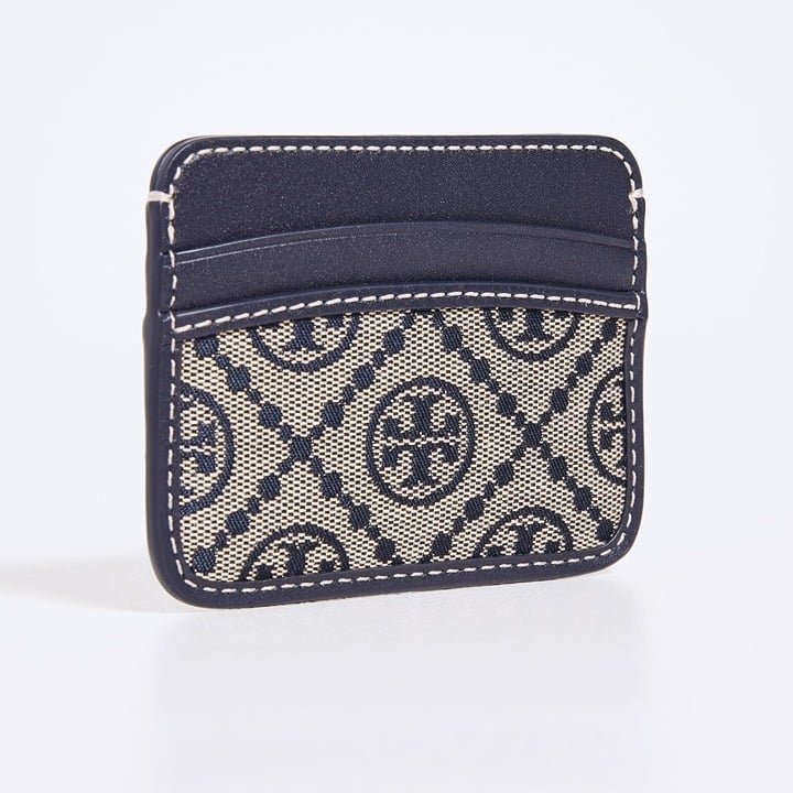 New Tory Burch T Monogram Jacquard Card Case 140292 128
