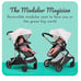 Century Swap On Modular Stroller, Berry