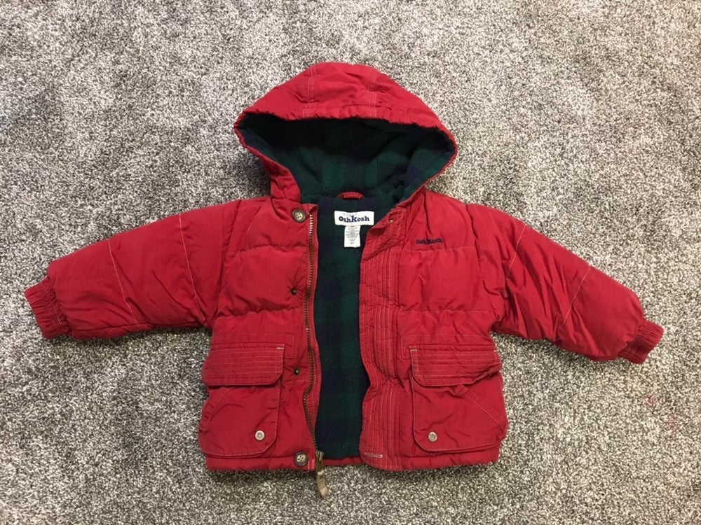 2T thick fleece winter coat