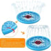Splash Pad Sprinkler for Kids Splash Play Mat Outdoor Water Toys Inflatable