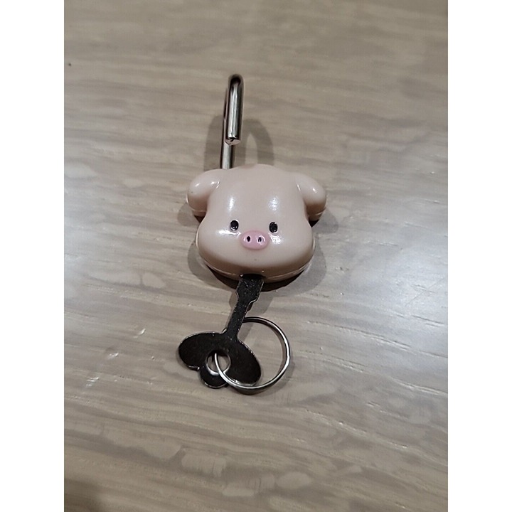 Sanrio Pippo Vintage Lock & Key 1996 Hello Kitty Pig Kobutanopippo Kobuta No