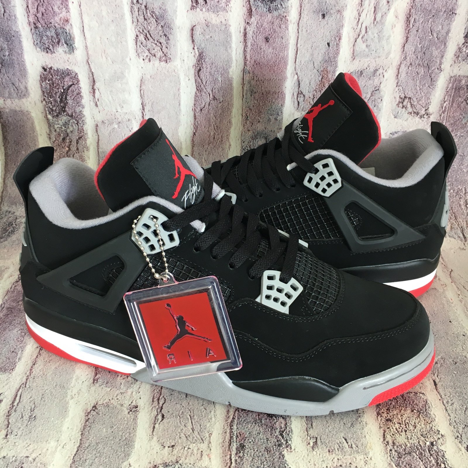 Nike Air Jordan 4 retro Bred size 8