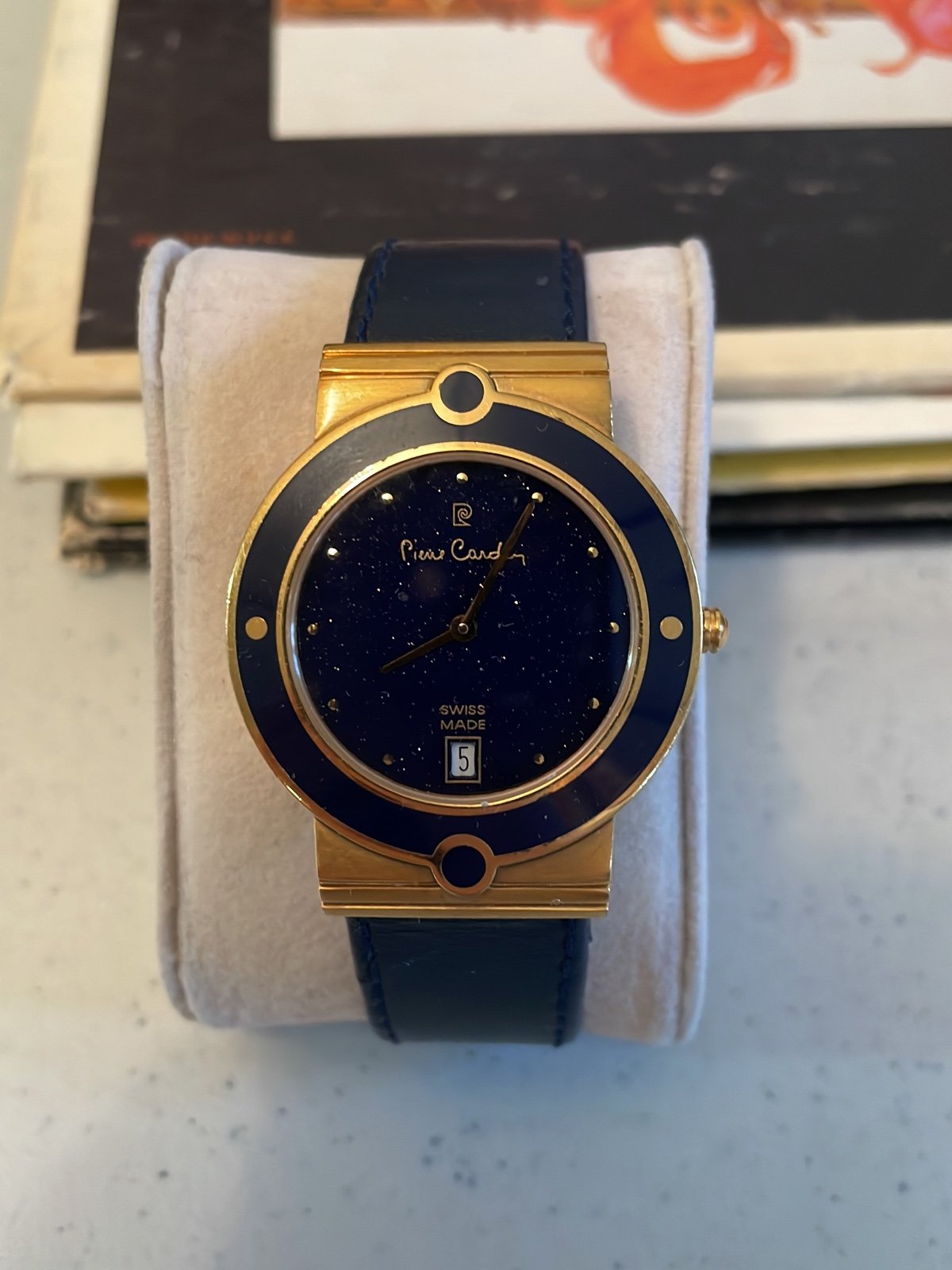 Pierre Cardin Womens Genuine Leather Watch