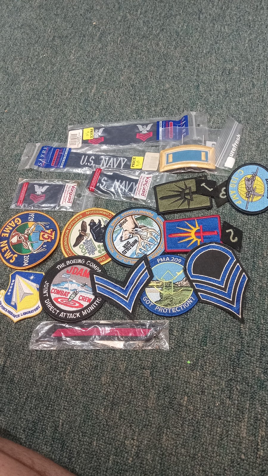 Vtg military patches lot*