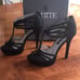 NWT Vera Wang White Label Black Heels