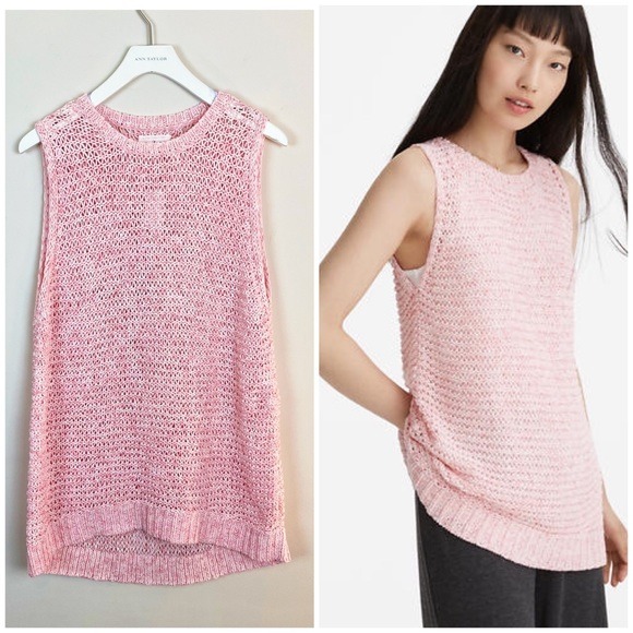 Lou & Grey Blush Pink Sweater Tunic NEW!