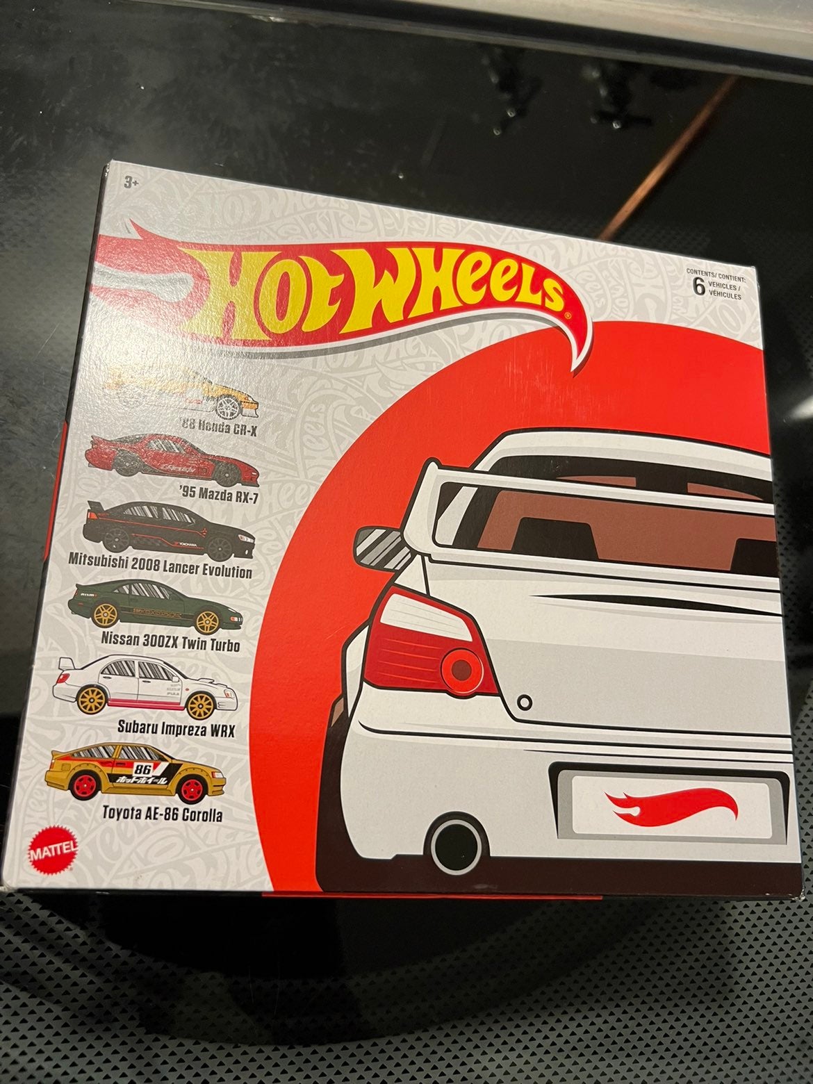 Hot Wheels Japanese Car Culture Classics Box Set of 6 Multipack