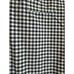 Vineyard Vines Performance Sz 2 Black/White Gingham Roll Tab Long Sleeve