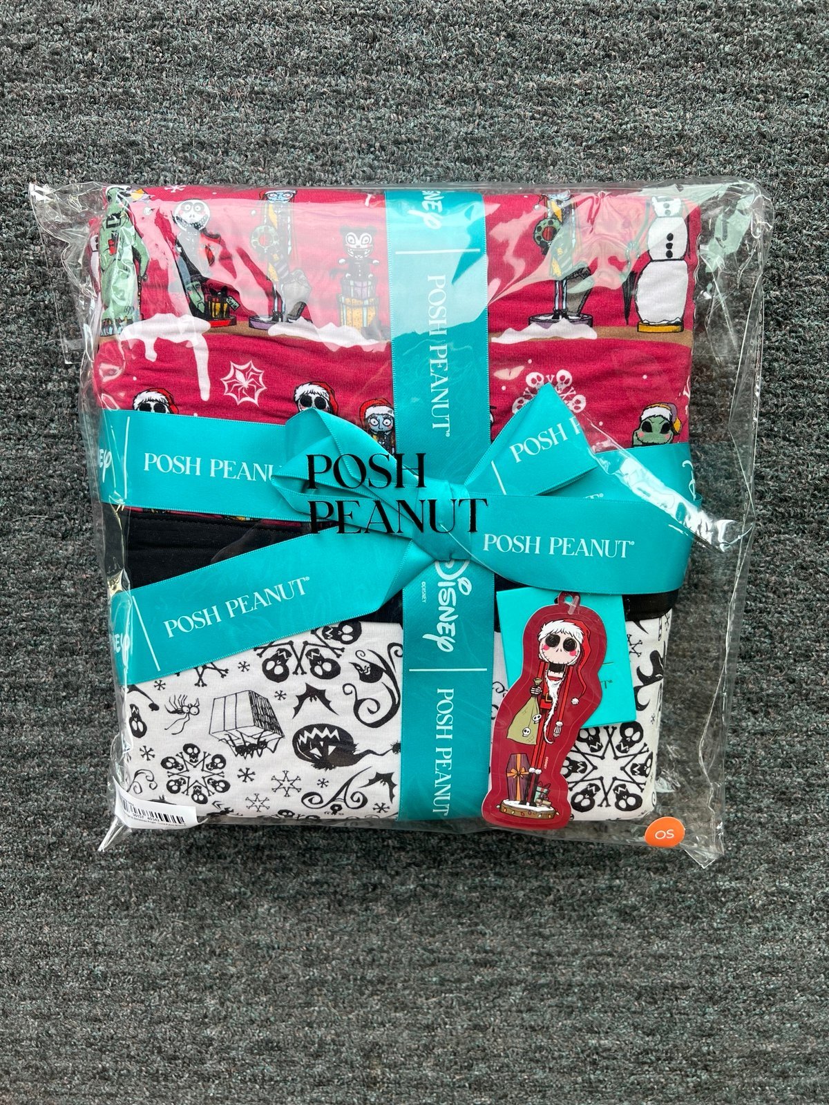 Posh Peanut Nightmare Before Christmas Folly & Fright Luxe Patoo Bamboo Blanket