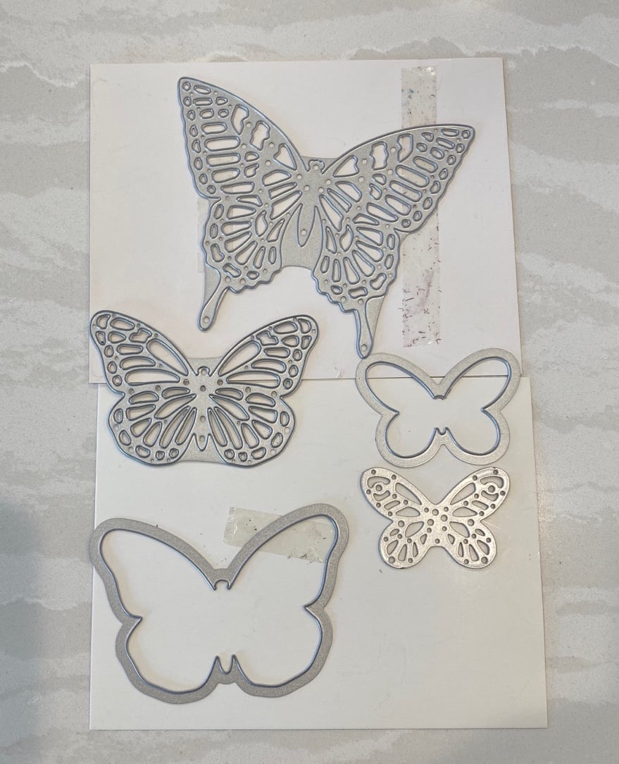 Stampin Up Butterflies Framelits Dies
