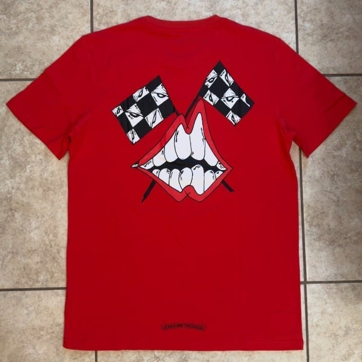 Chrome Hearts x Matty Boy Red Chomper T-Shirt