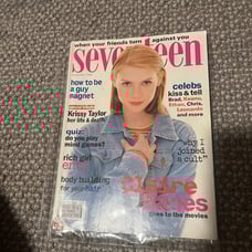 Seventeen Magazine September 1995 Claire Danes