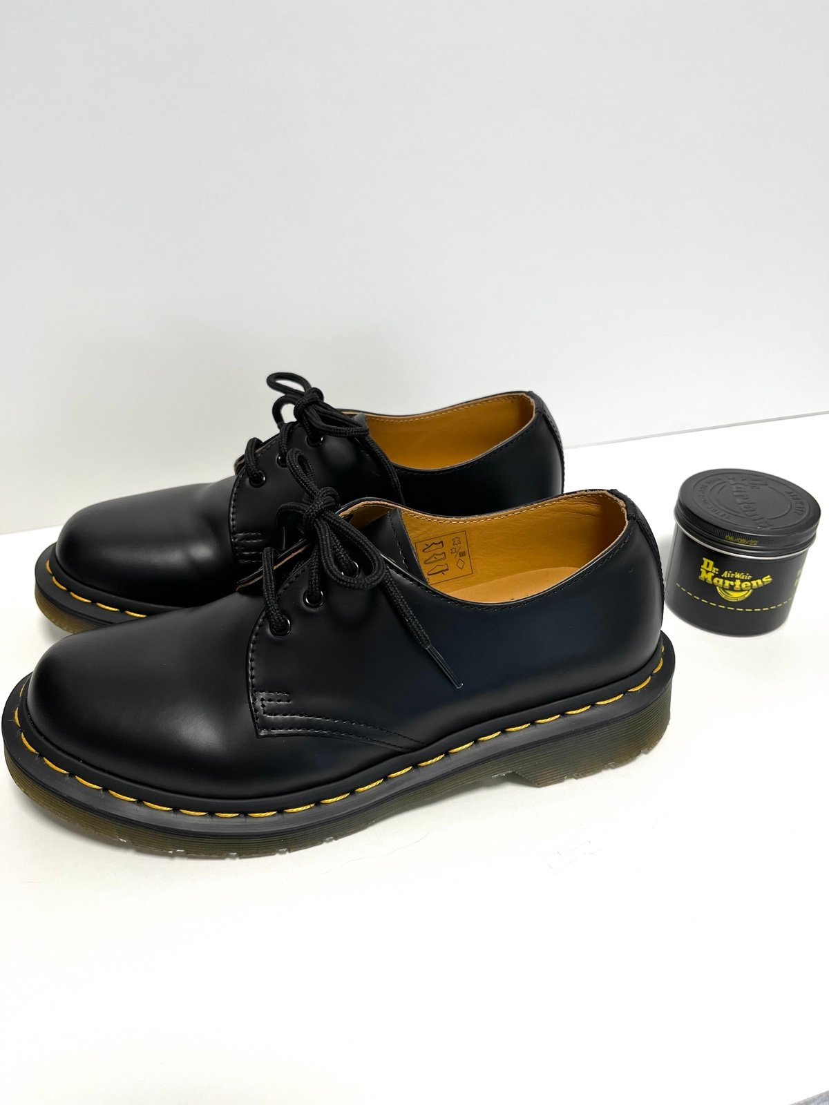 Dr. Martens 1461 Smooth Leather Oxford Shoes and Wonder Balsam