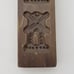 Set of 2 Wooden Dutch Folk Speculaas Cookie Mold Butter Presses 15.75 Tall