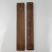 Set of 2 Wooden Dutch Folk Speculaas Cookie Mold Butter Presses 15.75 Tall