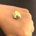 14K Gold Heart Locket Pendant