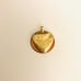 14K Gold Heart Locket Pendant