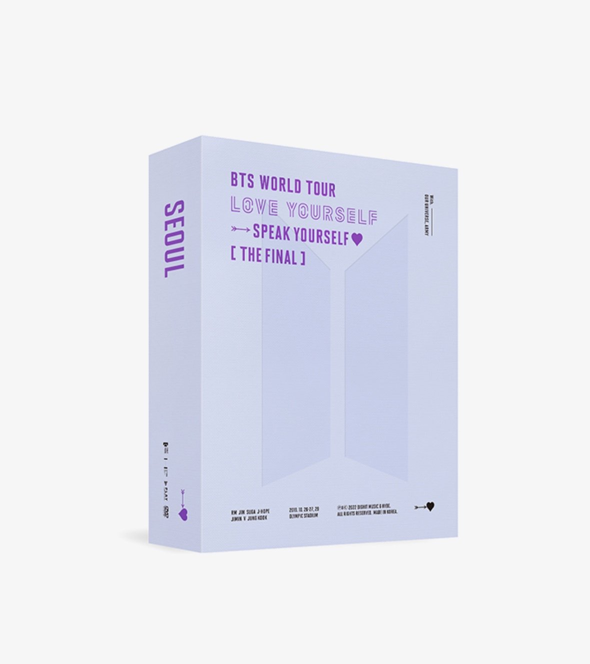 BTS Love Yourself DVD