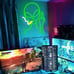 Green Alien Neon Signs, Dimmable LED Neon Signs for Wall Decor Bedroom Man Cave