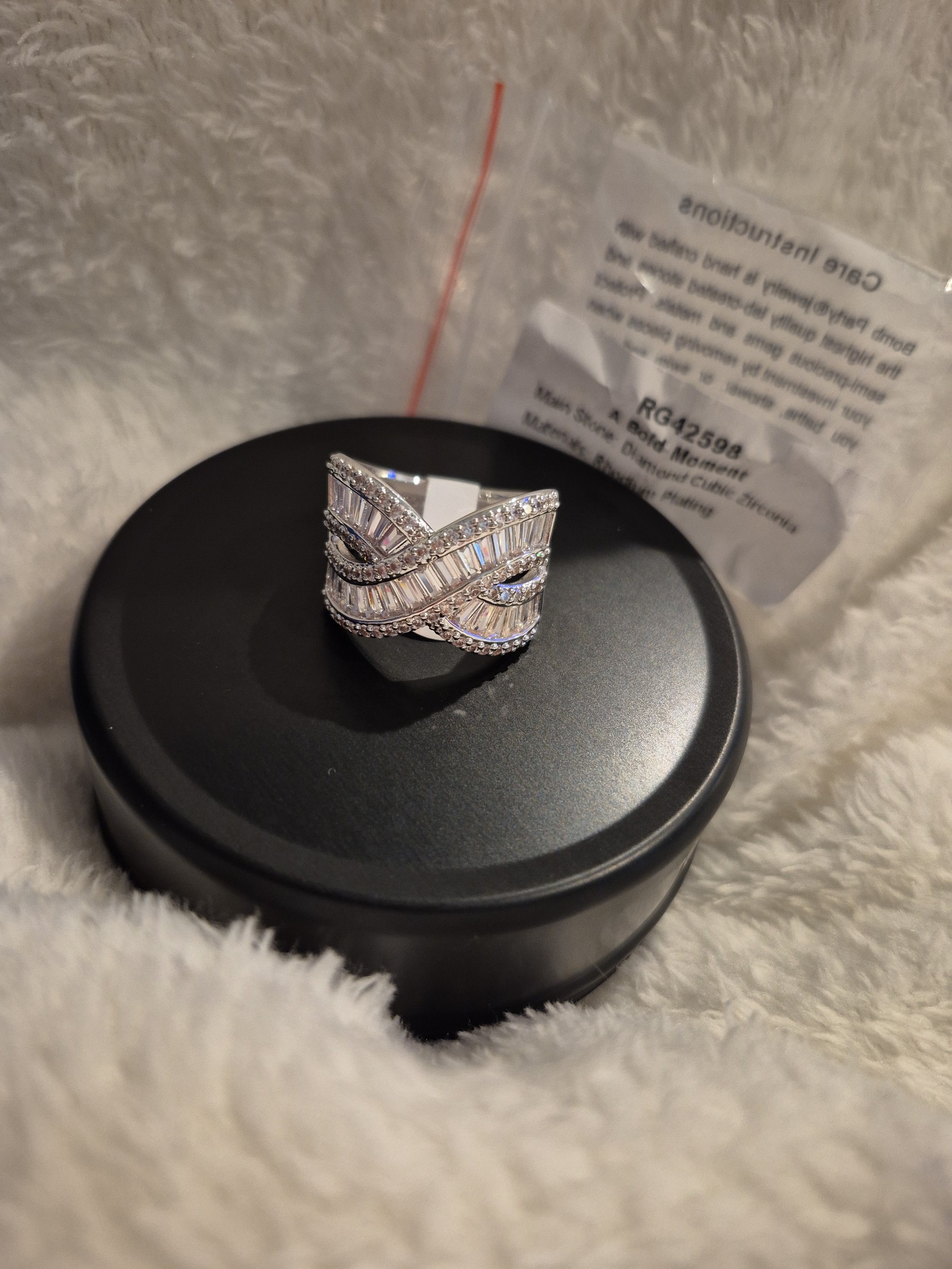 Bomb Party BP April Ring A Bold Moment Size 11 Beautiful!