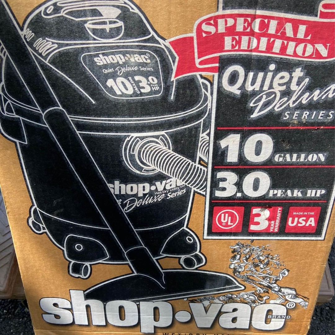 Shop-Vac 10-Gallon 3.0 HP Quiet Series Deluxe Wet/Dry Vacuum