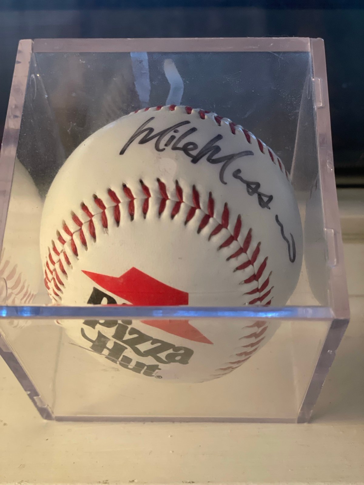 Mike Mussina New York Yankees Autographed Baseball Encased