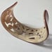 Chic Brown and Cream Cuff Bracelet