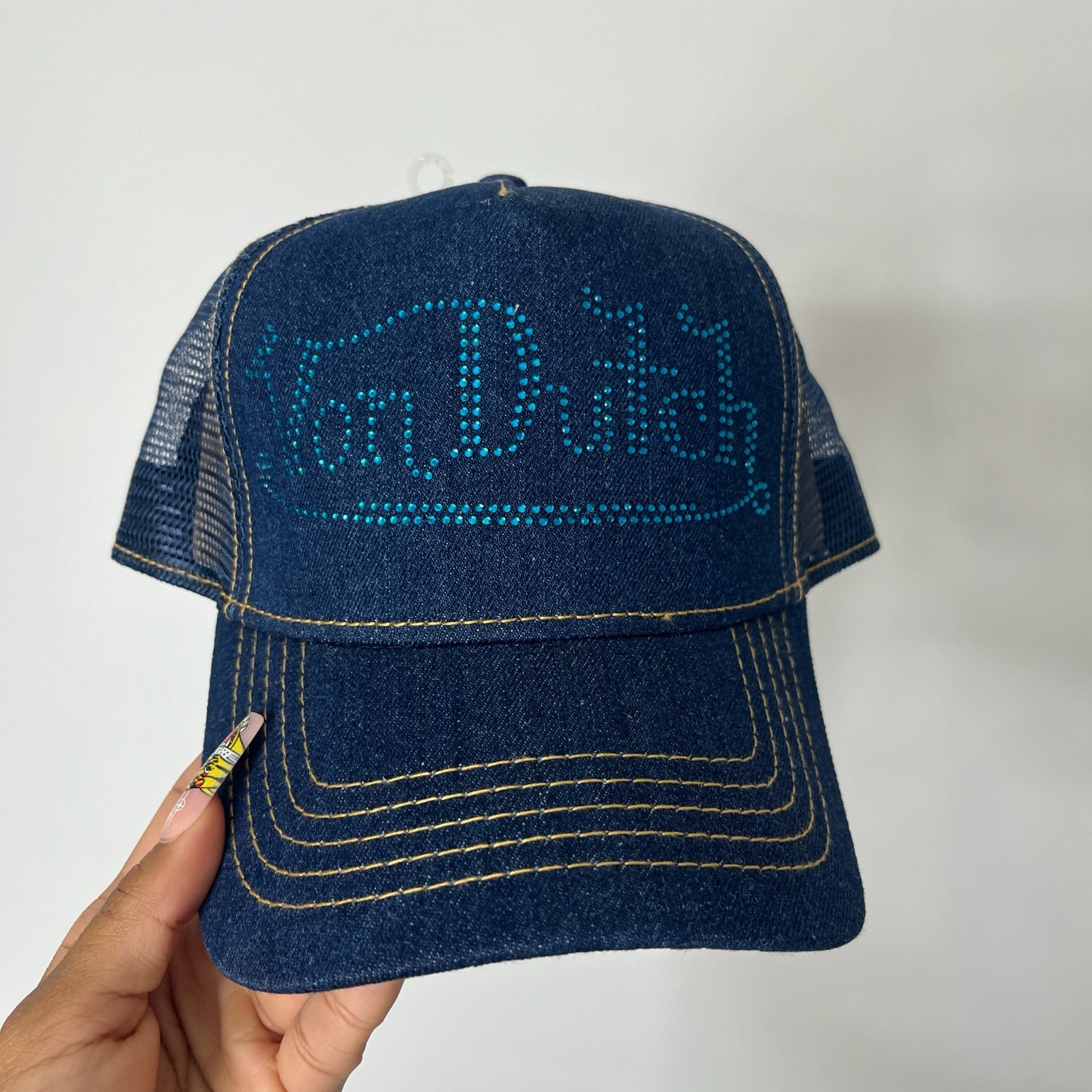 Denim Von Dutch Hat