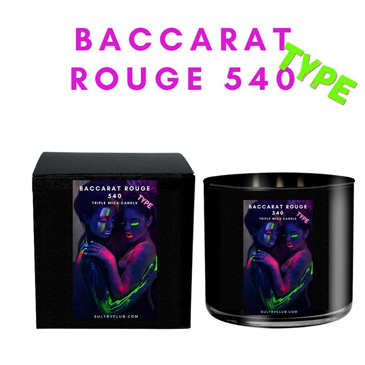 Baccarat Rouge 540 Type 3 Wick Candle