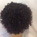 Blk And Plum Mix Lace Front Curly Wig